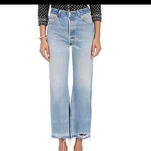 Redone Levi’s jeans